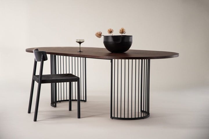 Vind Hamneskär Dining Table - Dark Walnut / Wood