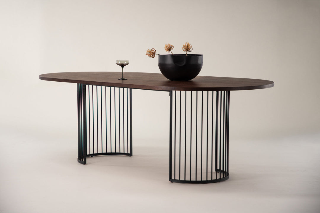 Vind Hamneskär Dining Table - Dark Walnut / Wood