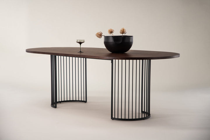 Vind Hamneskär Dining Table - Dark Walnut / Wood