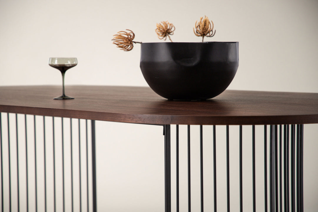 Vind Hamneskär Dining Table - Dark Walnut / Wood