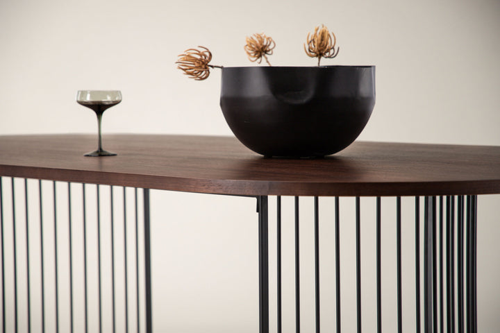 Vind Hamneskär Dining Table - Dark Walnut / Wood