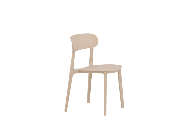 Venture Home Åstol Dining Chair 2-pack - Nature Wood plastic composite