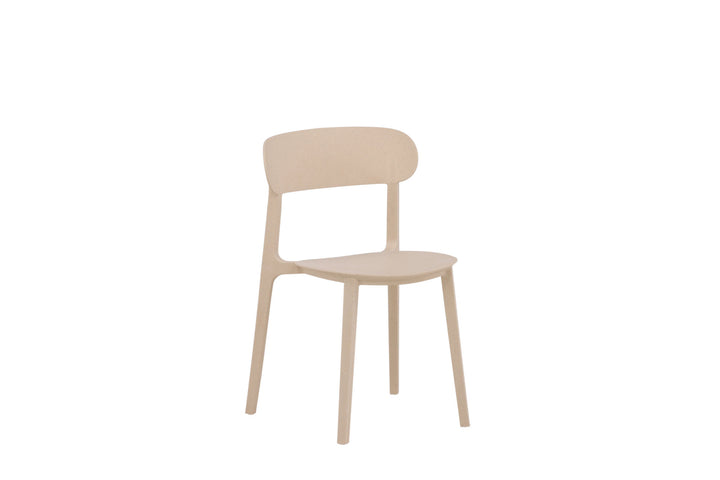 Venture Home Åstol Dining Chair 2-pack - Nature Wood plastic composite