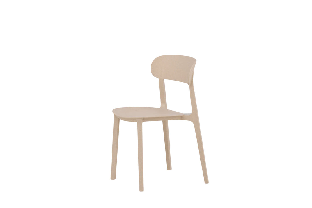 Venture Home Åstol Dining Chair 2-pack - Nature Wood plastic composite