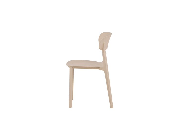 Venture Home Åstol Dining Chair 2-pack - Nature Wood plastic composite