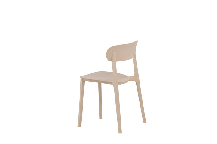 Venture Home Åstol Dining Chair 2-pack - Nature Wood plastic composite