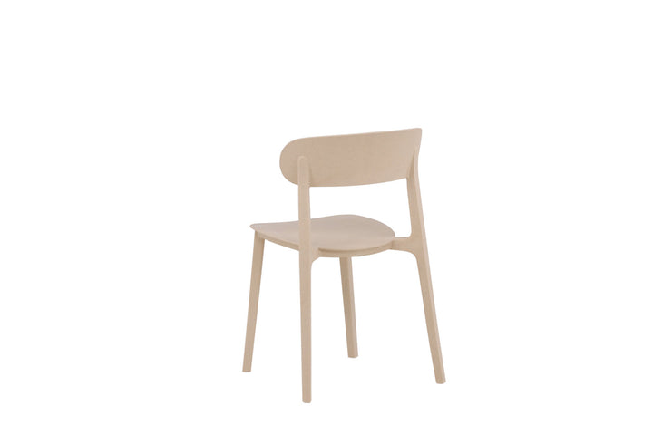 Venture Home Åstol Dining Chair 2-pack - Nature Wood plastic composite