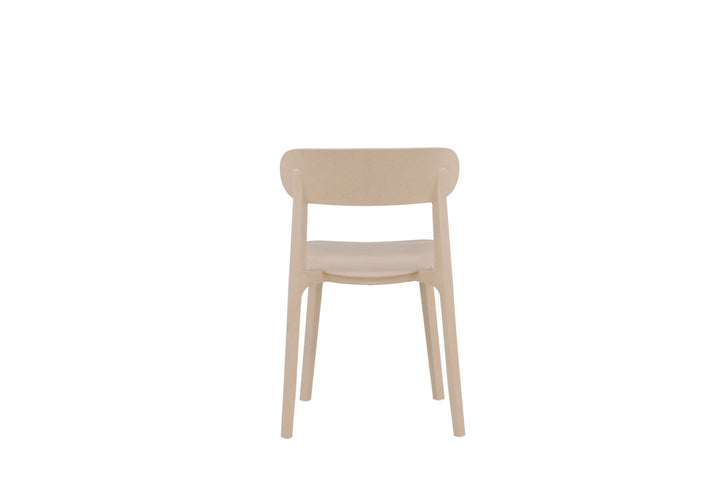 Venture Home Åstol Dining Chair 2-pack - Nature Wood plastic composite