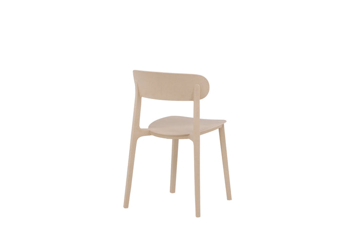 Venture Home Åstol Dining Chair 2-pack - Nature Wood plastic composite