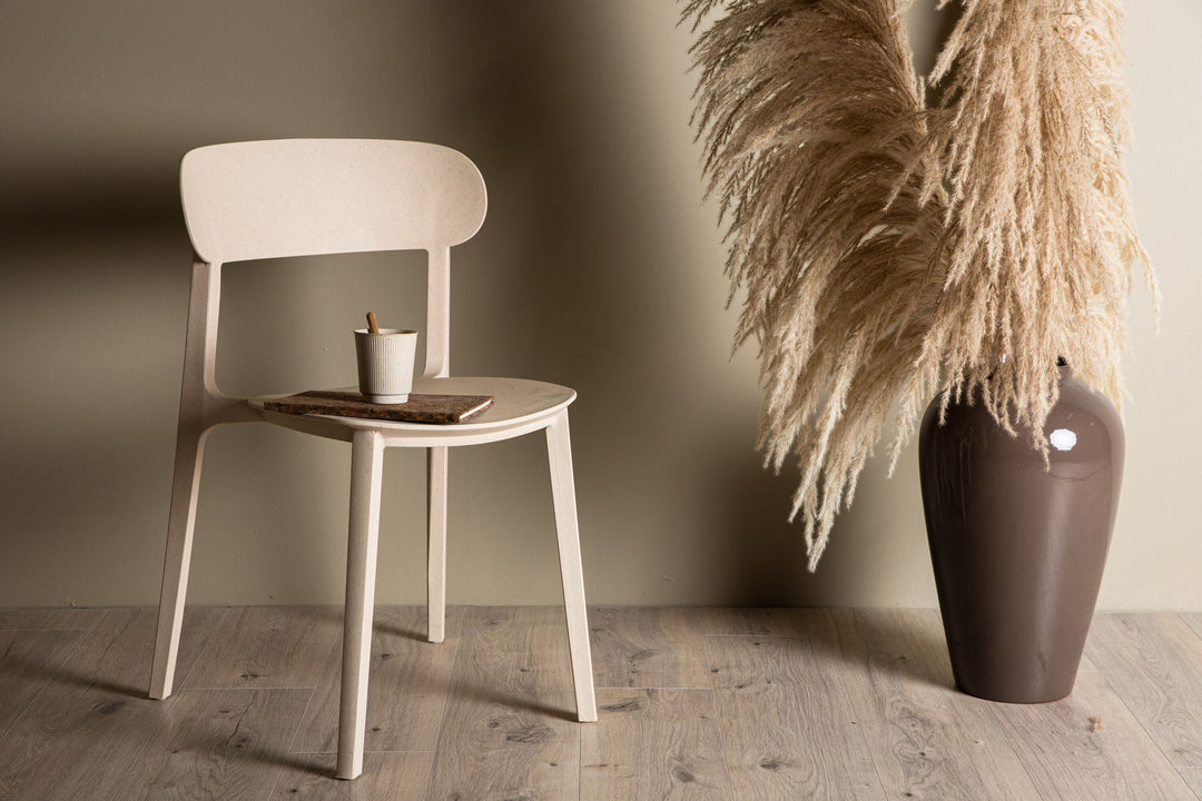 Venture Home Åstol Dining Chair 2-pack - Nature Wood plastic composite