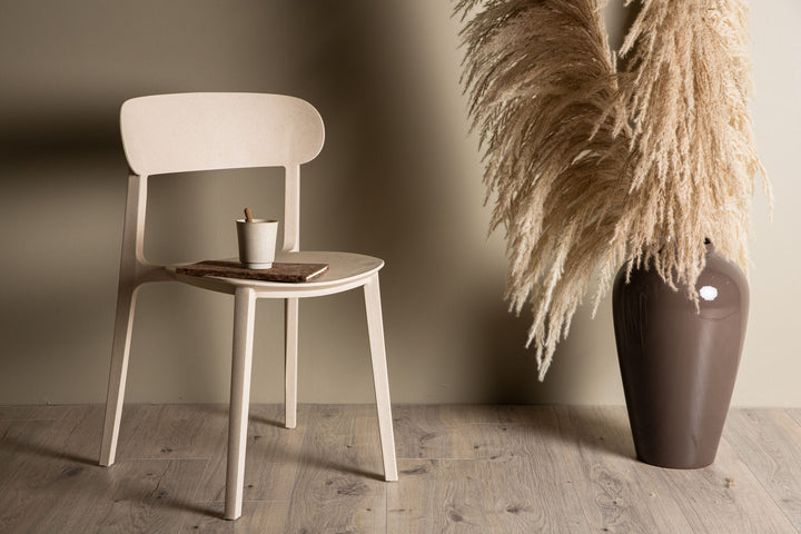 Venture Home Åstol Dining Chair 2-pack - Nature Wood plastic composite