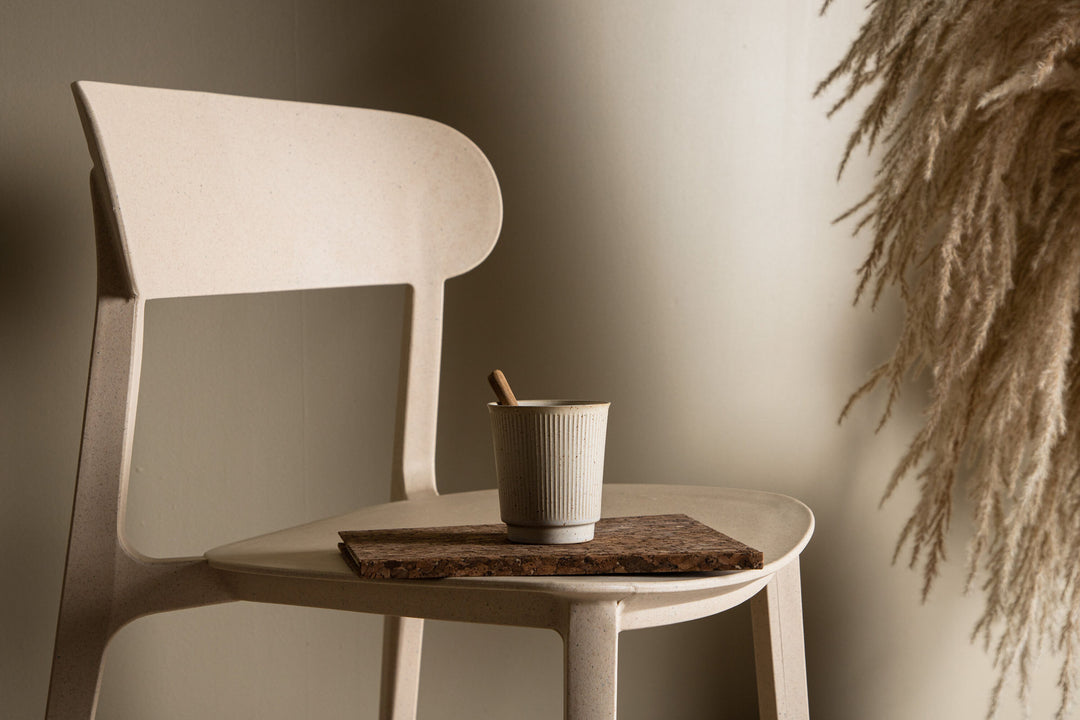 Venture Home Åstol Dining Chair 2-pack - Nature Wood plastic composite