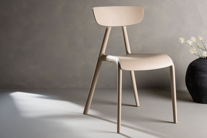 Venture Home Ursholmen Dining Chair 2-pack - Nature/beige Polypropylene