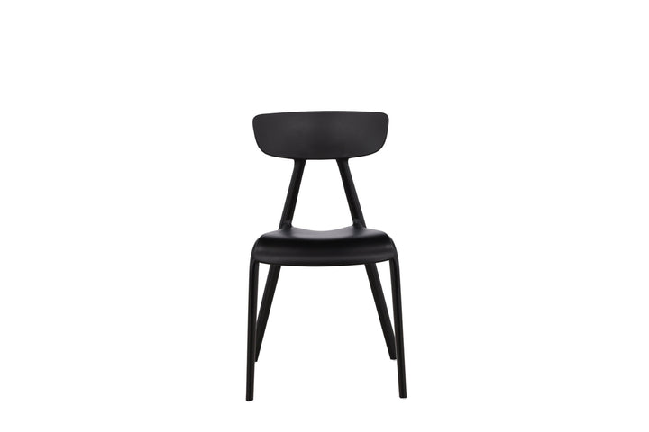 Venture Home Ursholmen Dining Chair 2-pack - Black Polypropylene