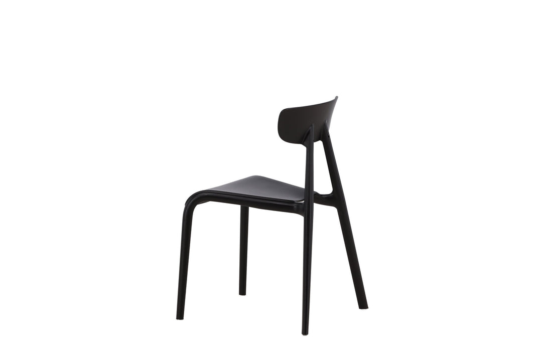 Venture Home Ursholmen Dining Chair 2-pack - Black Polypropylene
