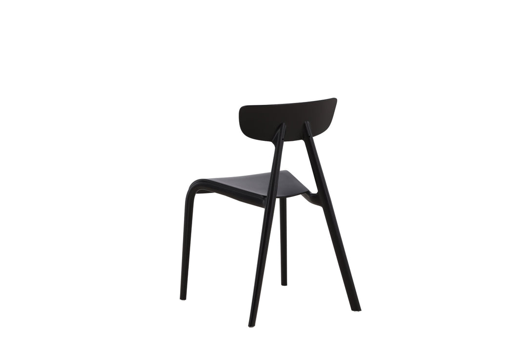 Venture Home Ursholmen Dining Chair 2-pack - Black Polypropylene
