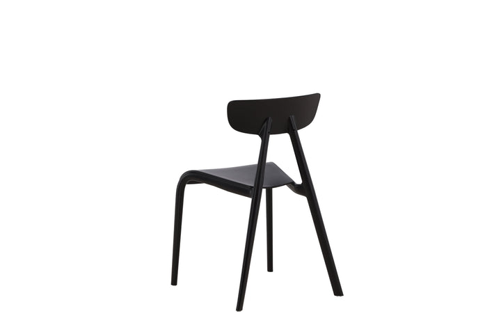 Venture Home Ursholmen Dining Chair 2-pack - Black Polypropylene