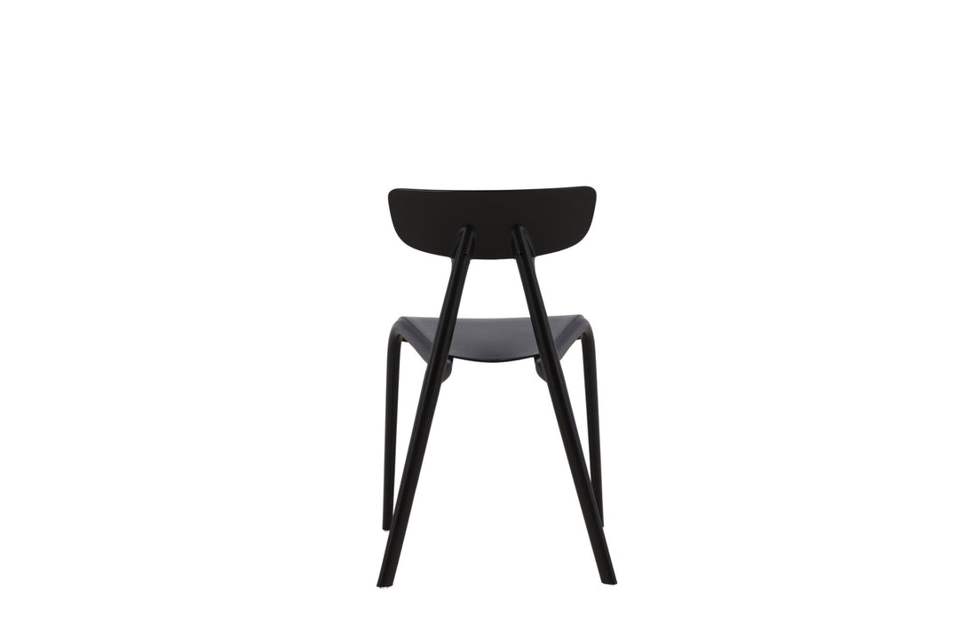 Venture Home Ursholmen Dining Chair 2-pack - Black Polypropylene