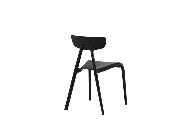 Venture Home Ursholmen Dining Chair 2-pack - Black Polypropylene