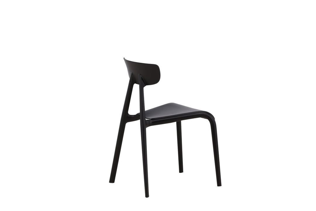 Venture Home Ursholmen Dining Chair 2-pack - Black Polypropylene