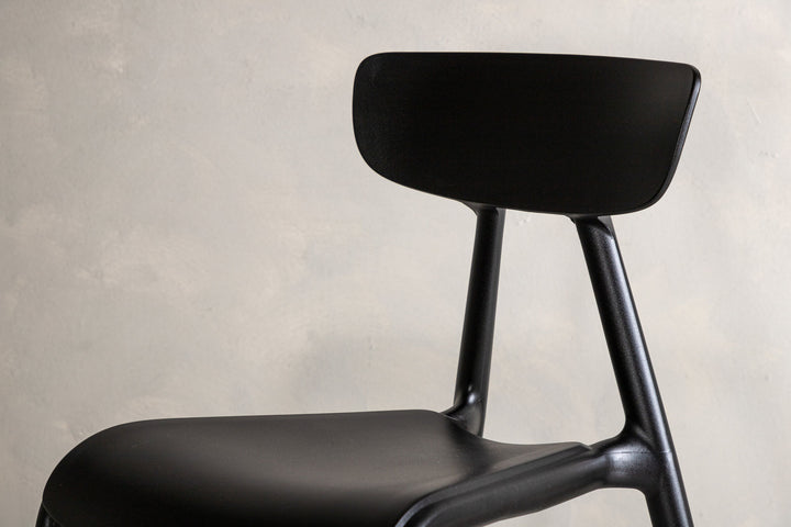 Venture Home Ursholmen Dining Chair 2-pack - Black Polypropylene