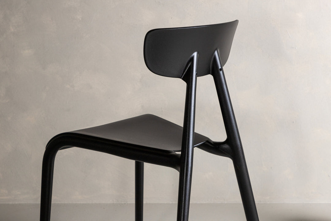 Venture Home Ursholmen Dining Chair 2-pack - Black Polypropylene