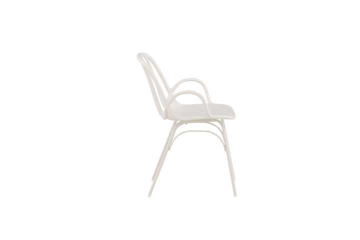 Venture Home Dyrön Dining Chair 2-pack - White Polypropylene