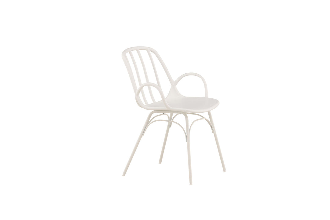 Venture Home Dyrön Dining Chair 2-pack - White Polypropylene