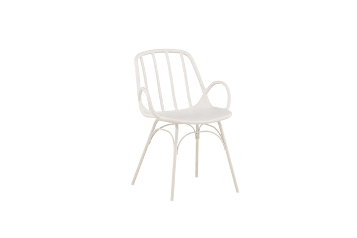 Venture Home Dyrön Dining Chair 2-pack - White Polypropylene