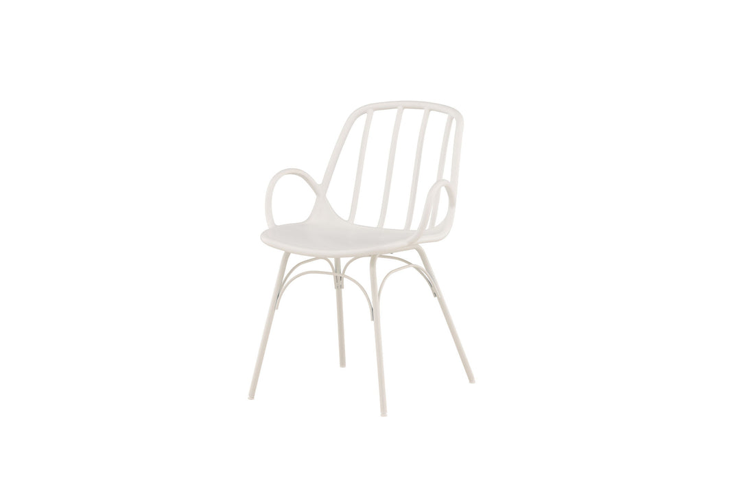 Venture Home Dyrön Dining Chair 2-pack - White Polypropylene
