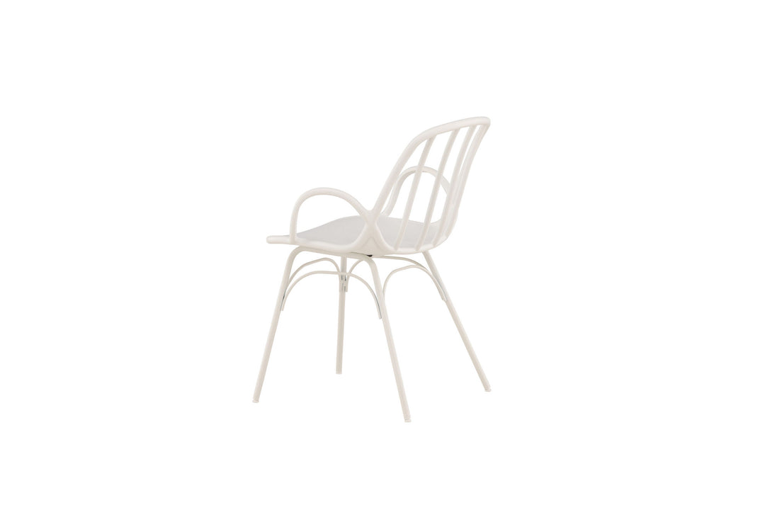 Venture Home Dyrön Dining Chair 2-pack - White Polypropylene
