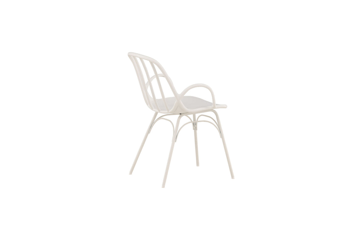 Venture Home Dyrön Dining Chair 2-pack - White Polypropylene