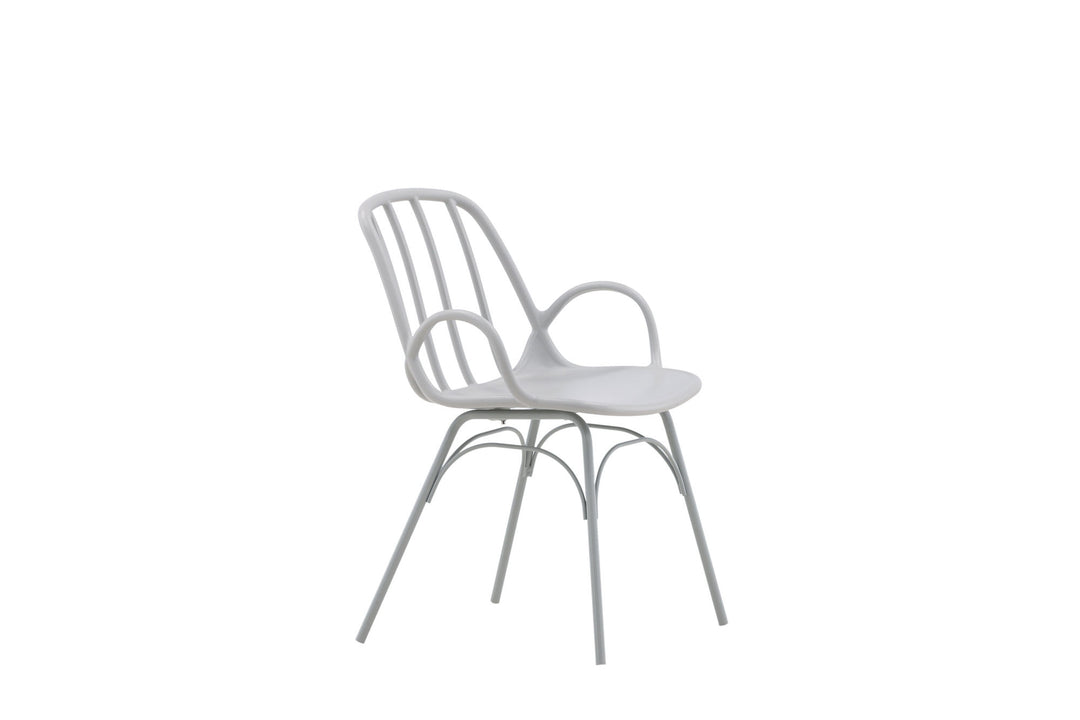 Venture Home Dyrön Dining Chair 2-pack - Greige Polypropylene