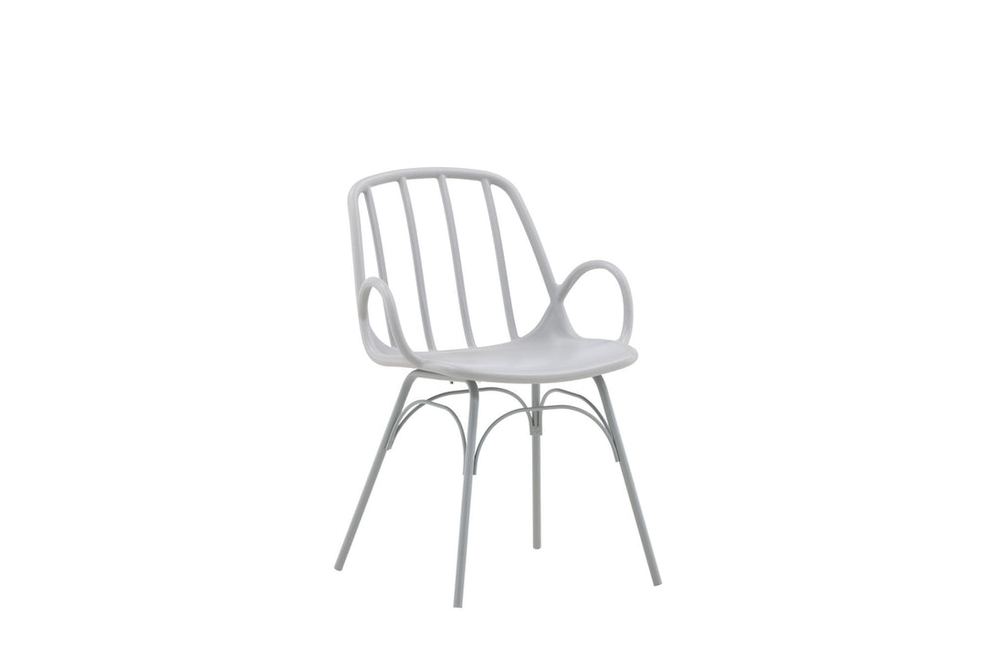 Venture Home Dyrön Dining Chair 2-pack - Greige Polypropylene