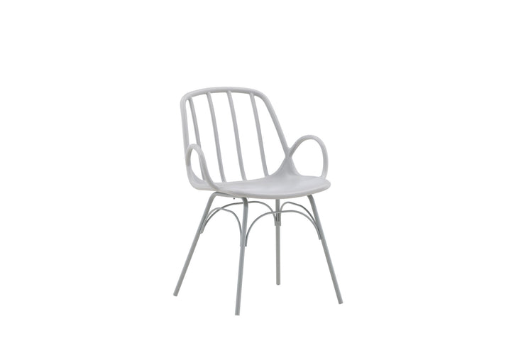 Venture Home Dyrön Dining Chair 2-pack - Greige Polypropylene