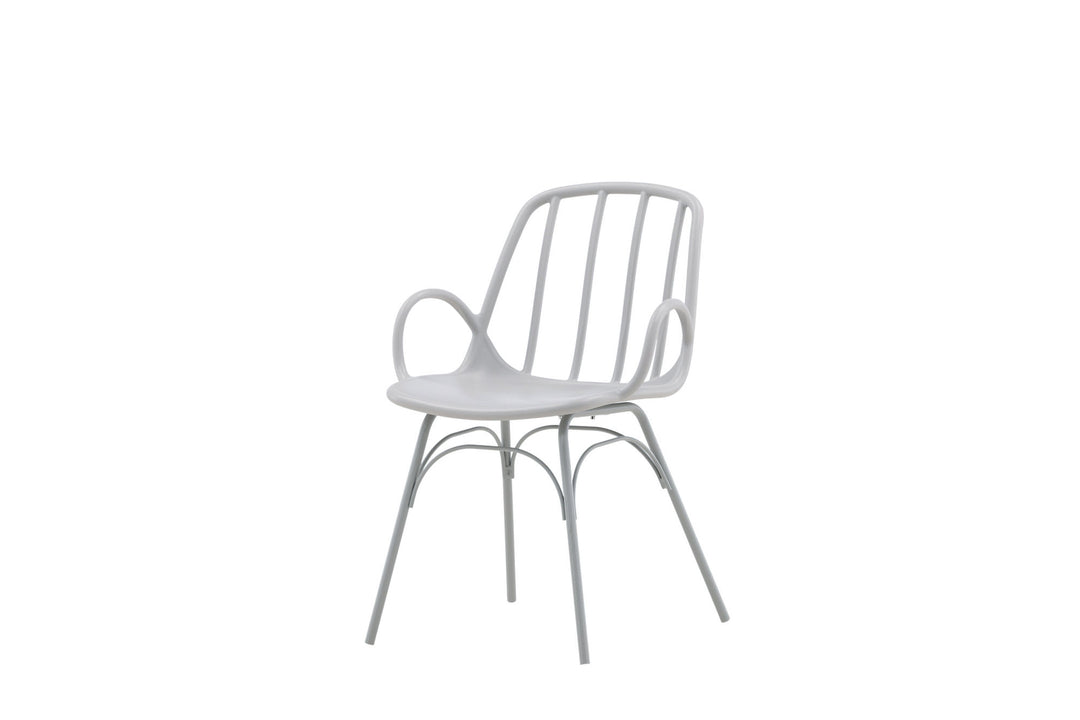 Venture Home Dyrön Dining Chair 2-pack - Greige Polypropylene