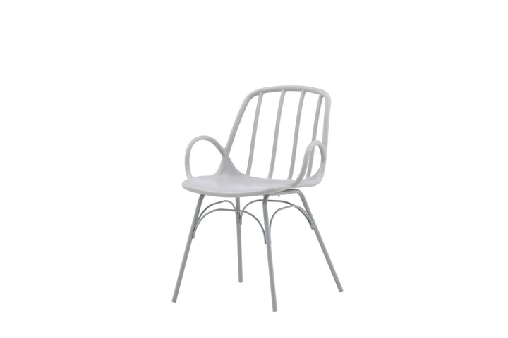 Venture Home Dyrön Dining Chair 2-pack - Greige Polypropylene