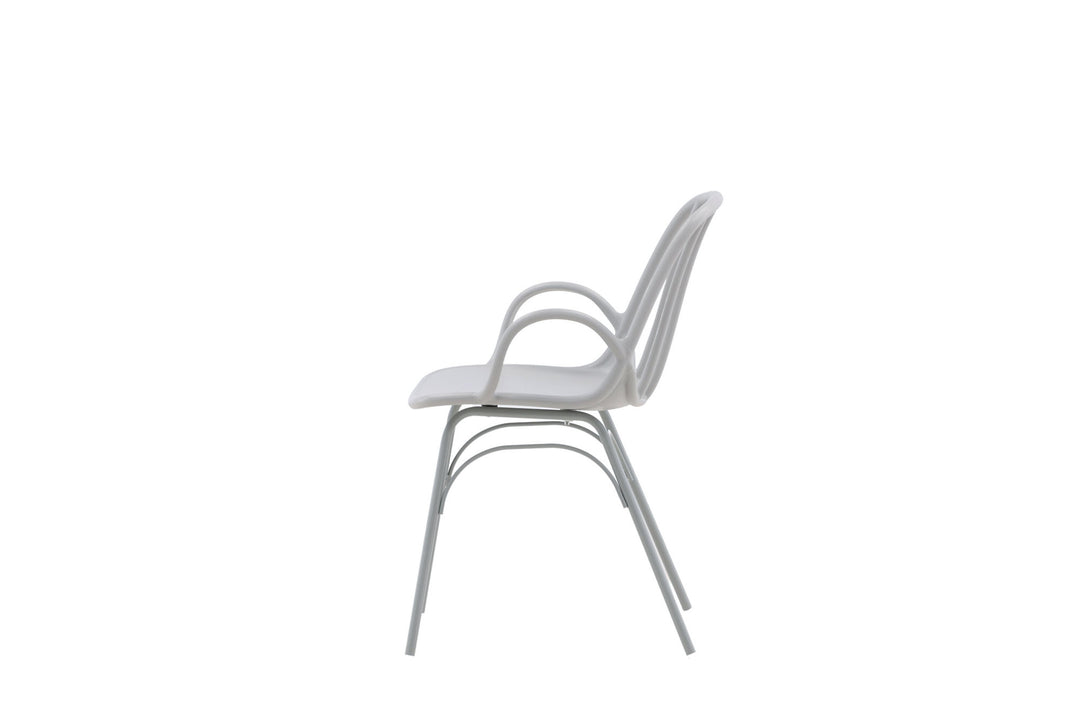 Venture Home Dyrön Dining Chair 2-pack - Greige Polypropylene