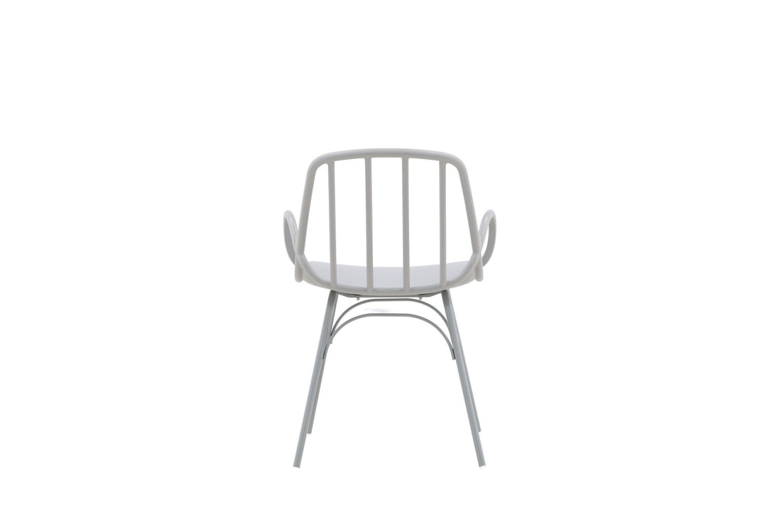 Venture Home Dyrön Dining Chair 2-pack - Greige Polypropylene