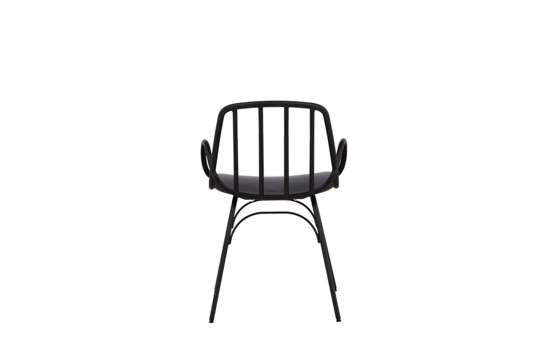 Venture Home Dyrön Dining Chair 2-pack - Black Polypropylene