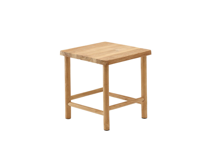 Vind Noster Pouf - Whitewash / Wood