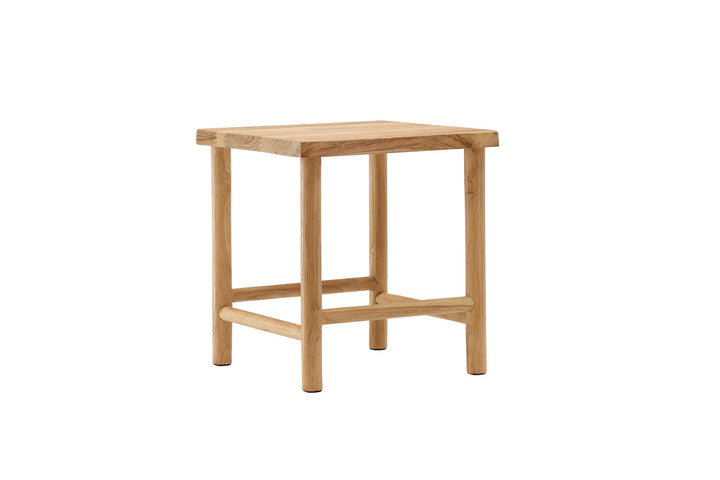 Vind Noster Pouf - Whitewash / Wood