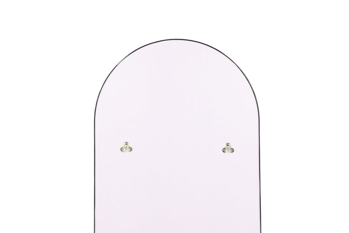 Venture Home Sarasota Mirror - Matte black / Clear Mirror glass