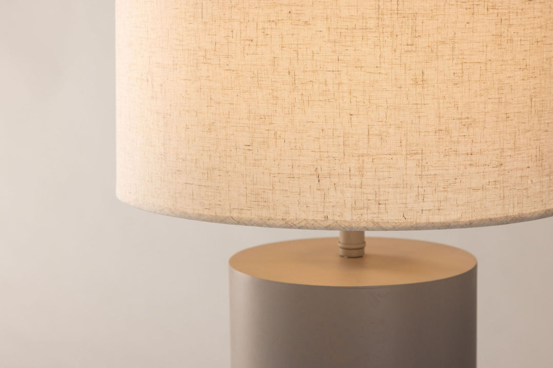 Vind Umeå x Josefin Lustig - Floor Lamp  - Grey / Grey Linen fabric