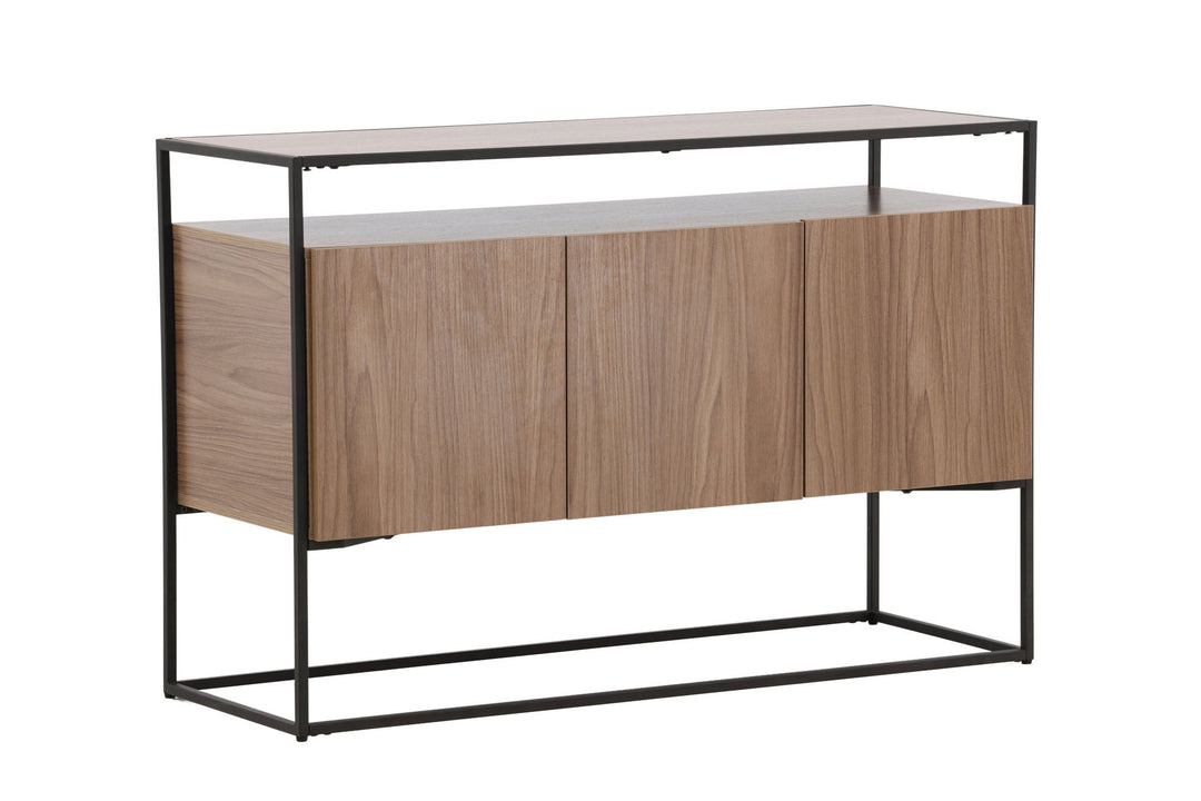 Venture Home Kingsport Storage - Black / Walnut MDF