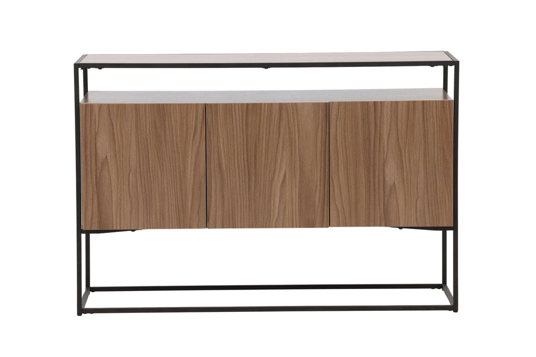 Venture Home Kingsport Storage - Black / Walnut MDF