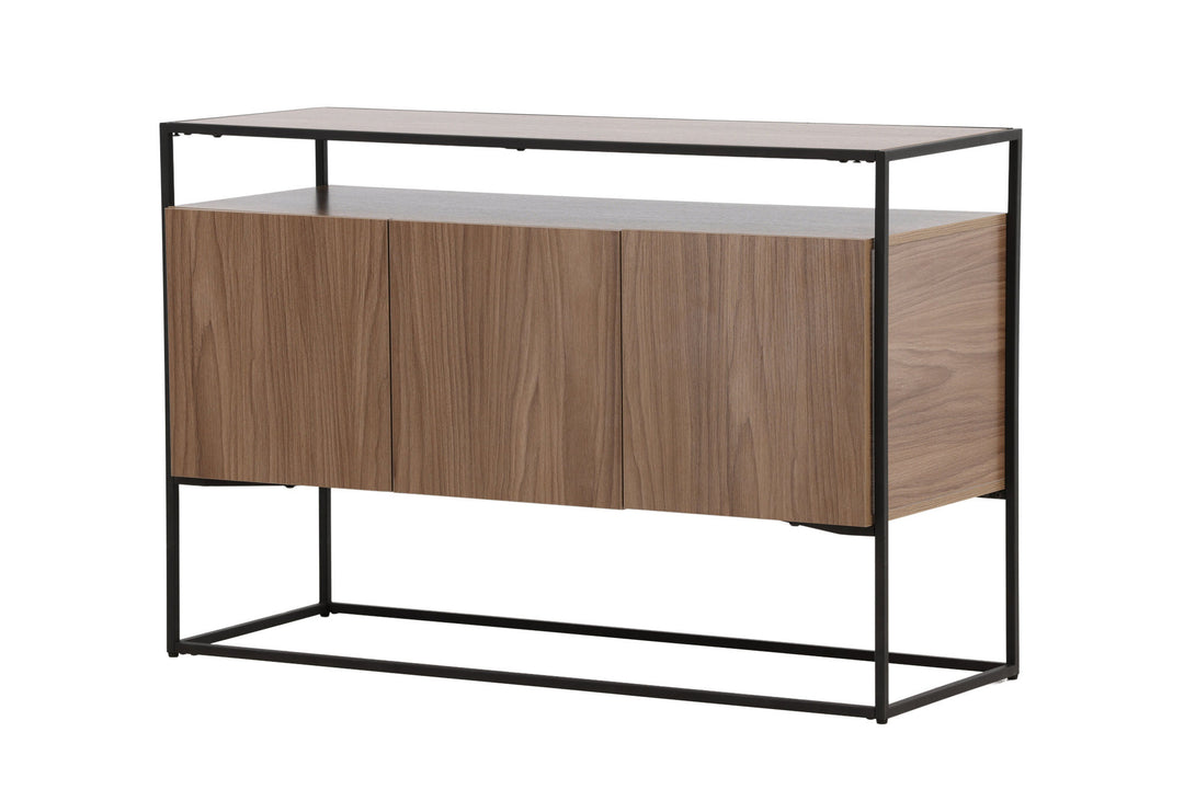 Venture Home Kingsport Storage - Black / Walnut MDF
