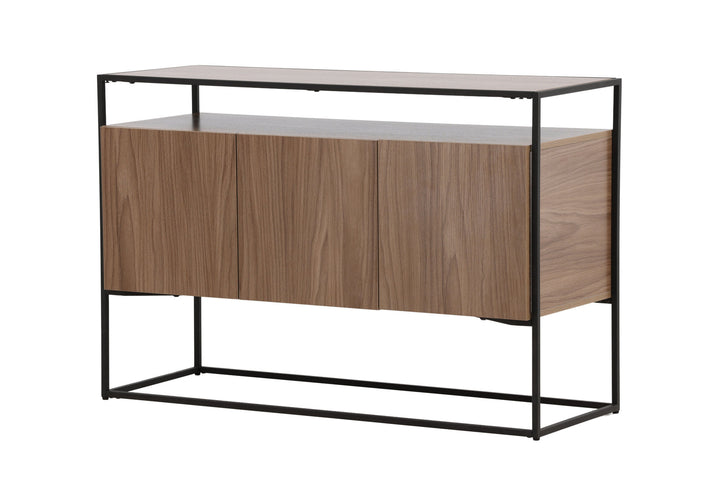 Venture Home Kingsport Storage - Black / Walnut MDF