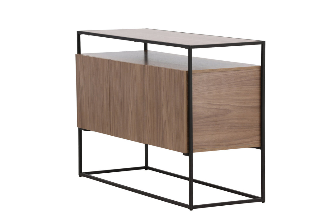 Venture Home Kingsport Storage - Black / Walnut MDF