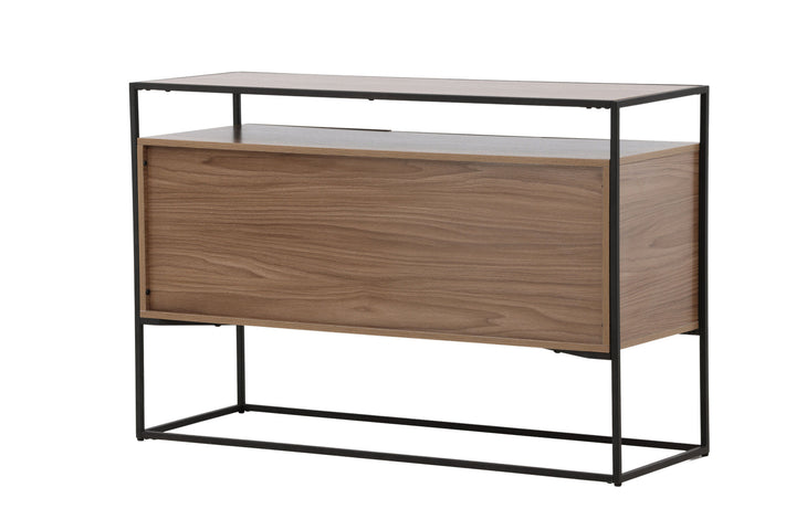 Venture Home Kingsport Storage - Black / Walnut MDF